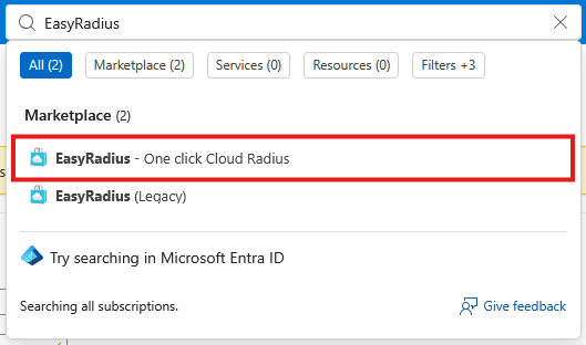 Azure Marketplace Search