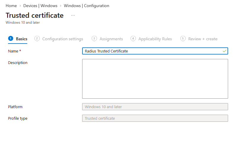 Radius Trusted Cert 2